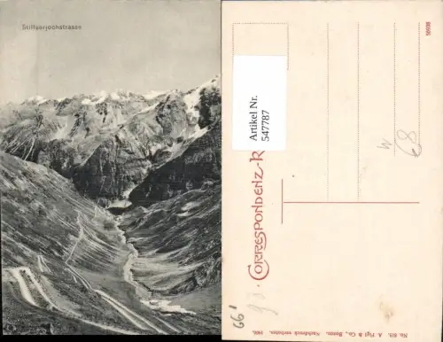 547787,Trentino Bolzano Stilfserjoch Strasse Sulden Trafoi Südtirol Ortler