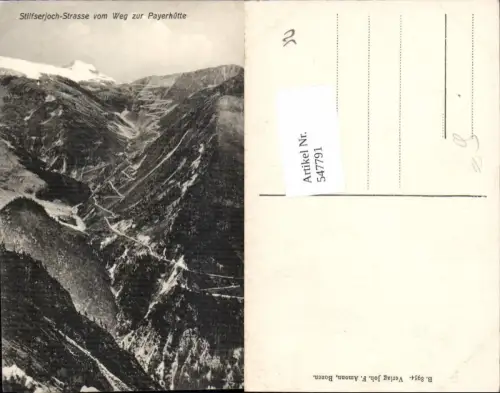 547791,Trentino Bolzano Payerhütte Stilfserjoch Strasse Sulden Trafoi