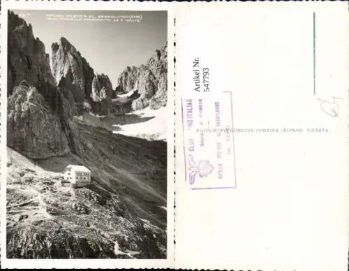 547793,Trentino Bolzano Sassolungo Rifugio Vicenza b. Gröden