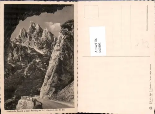547801,Trentino Bolzano Strada Dolomiti Falzarego Pass Sasso di Stria sexten