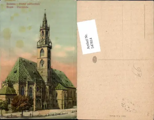 547814,Trentino Bolzano Bozen Pfarrkirche