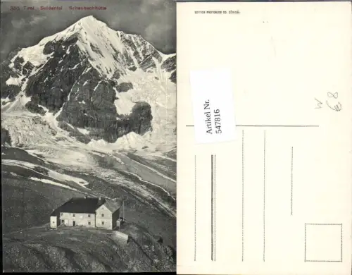 547816,Trentino Bolzano Sulden Schaubachhütte Trafoi