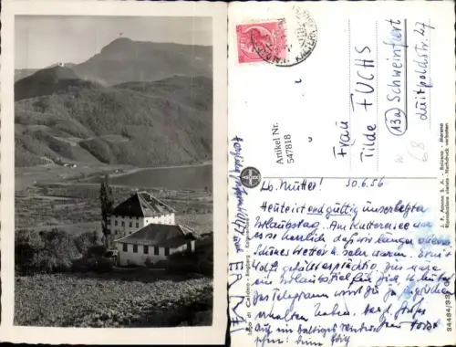 547818,Trentino Bolzano Lago di Caldaro Ringberg Kaltern Kalterersee