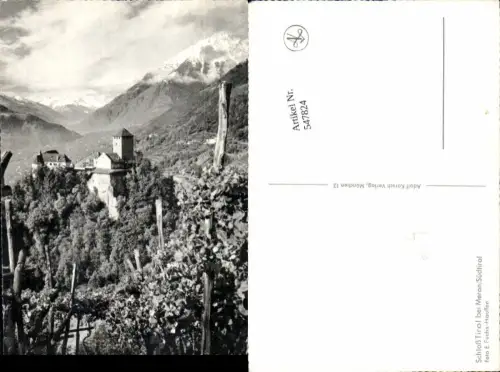 547824,Trentino Bolzano Schloss Tirol b. Meran Merano