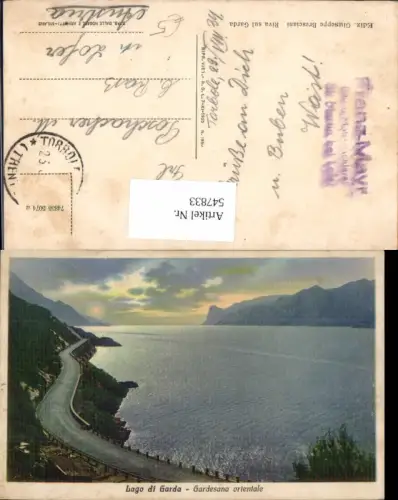 547833,Trentino Bolzano Lago di Garda Gardasee Gardasena orientale