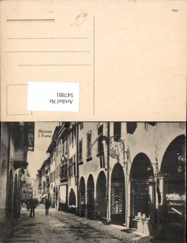 547881,Trentino Bolzano Meran Merano Portici Straßenansicht