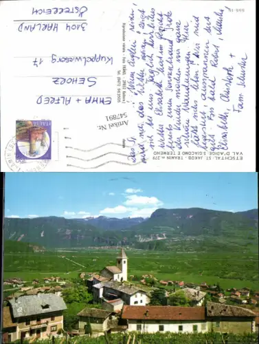 547891,Trentino Bolzano Etschtal St. Jakob Tramin S. Giacomo