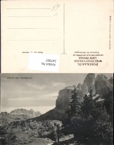 547907,Trentino Bolzano Partie am Sellajoch Sella b. Canazei Gröden St. Ulrich