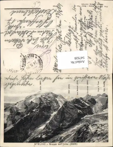 547928,Trentino Bolzano Stelvio Ortler Stilfserjoch Sulden Trafoi