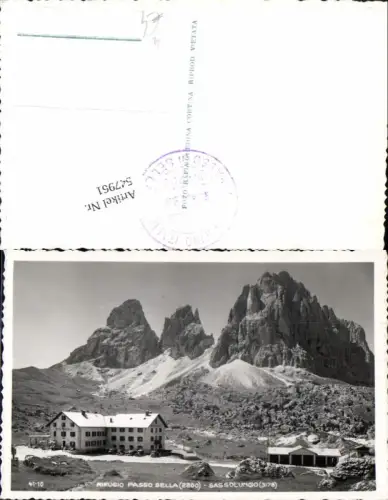 547961,Trentino Bolzano Rifugio Passo Sella Sassolungo Gröden