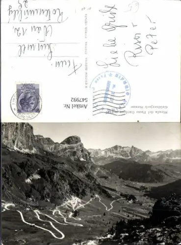 547992,Trentino Bolzano Grödnerjoch Gröden Strada del Passo