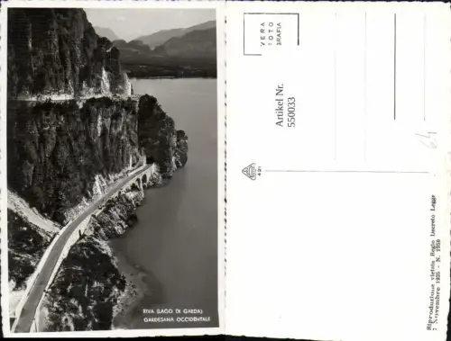 550033,Trentino Bolzano Riva Lago di Garda Gardasee Gardesana