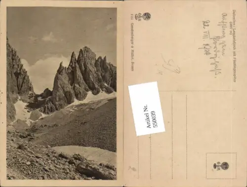 550039,Trentino Bolzano Dolomiten Langkofel Gröden