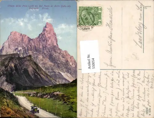 550054,Trentino Bolzano Predazzo San Martino di Castrozza Passo di Rolle Dolomiten