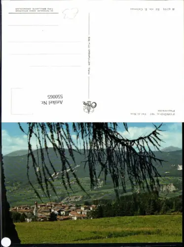 550065,Trentino Trento Fondo Val di Non Trient