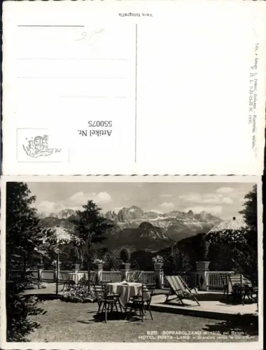 550075,Trentino Bolzano tolle Foto-AK Soprabolzano Hotel Posta Lang Renon
