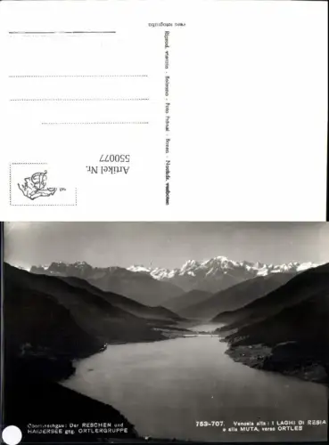 550077,Trentino Bolzano Haidersee Ortlergruppe Reschen Obervinschgau