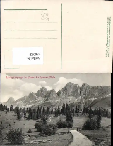 550083,Trentino Bolzano Rosengarten Bozen Karersee Hotels Welschnofen