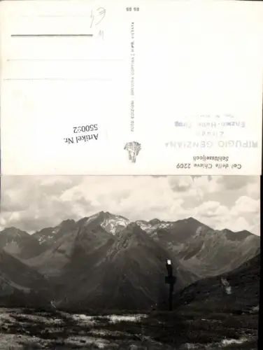 550092,Trentino Bolzano Pfitsch Brennerbad Col delle Chiave Schlüsseljoch