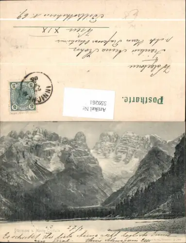 559261,Italy Dürrensee u. Monte Cristallo Toblach