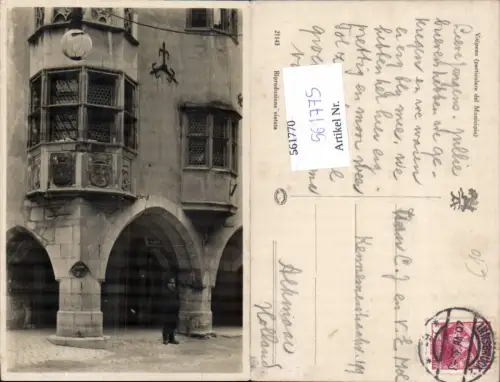 561775,Trentino Bolzano Sterzing Vipiteno Erker Rathaus