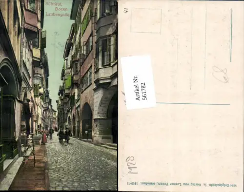561782,Trentino Bolzano Südtirol Bozen Lange Gasse
