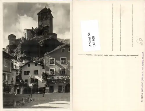 561800,Trentino Bolzano Chiusa d Isarco Alto Adige Klausen