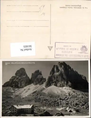 561835,Trentino Bolzano Passo Sella Sellajoch Sassolungo Dolomiten Tiers