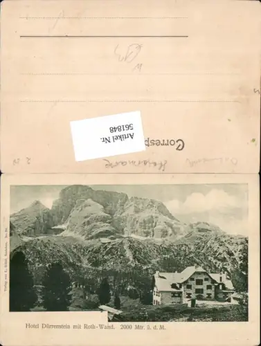 561848,Trentino Bolzano Hotel Dürrenstein Roth Wand Prags Plätzwiese Olang Ennenerg