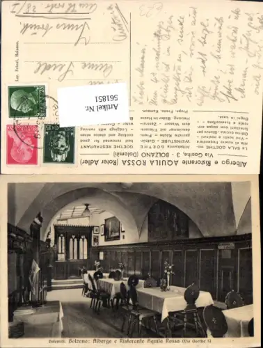 561851,Trentino Bolzano Bozen Ristorante Aquila Rossa Roter Adler
