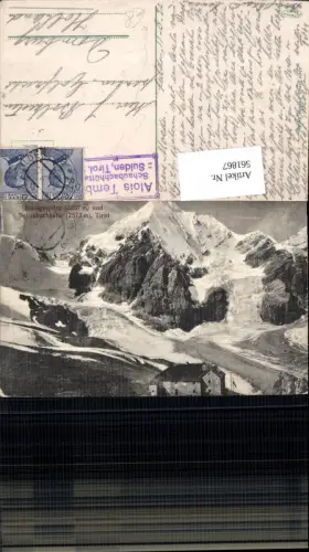 561867,Trentino Bolzano Königspitze Schaubachhütte Sulden Trafoi