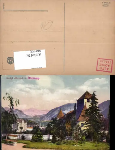 561955,Trentino Bolzano Schloß Maretsch Bozen pub Amonn M 9144 n
