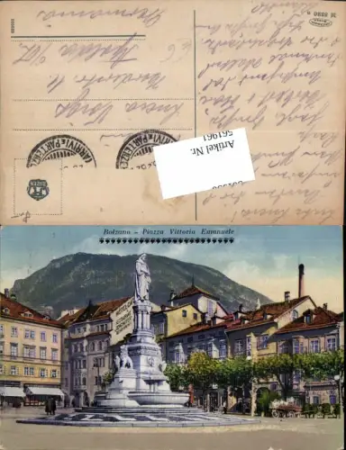 561961,Trentino Bolzano Bozen Piazza Vittorio Emanuele pub Amonn M 8326 n