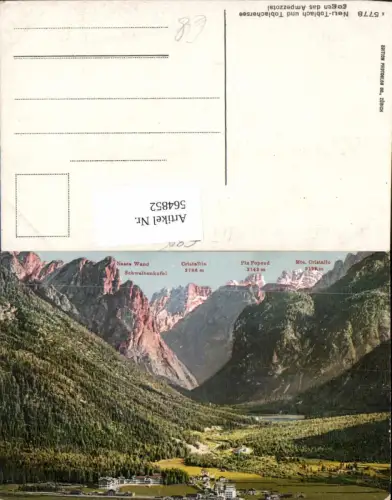 564852,Trentino Neu Toblach Toblachersee Ampezzotal