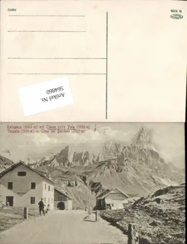 564860,Trentino Passo di Rolle Predazzo San Martino di Castrozza