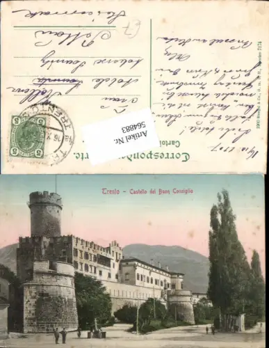 564883,Trentino Trento Trient Castello del Buon Consiglio