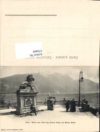 570449,Trentino Trento Gardasee Lago di Garda Riva Park Grand Hotel Monte Baldo
