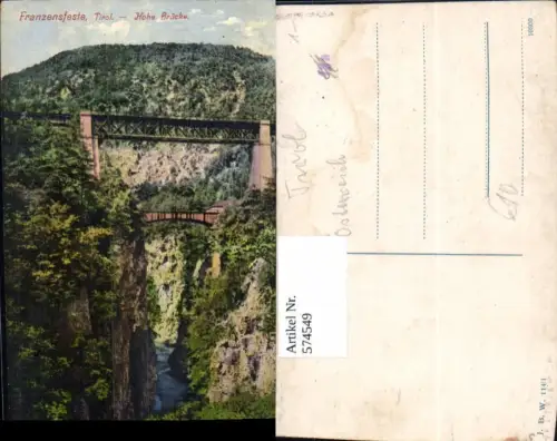 574549,Franzensfeste Hohe Brücke Trentino Südtirol