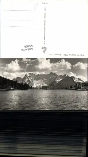 582959,Trentino Bolzano Lago di Misurina Sorapis