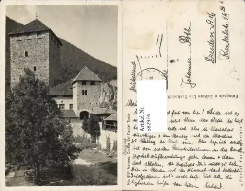 582974,Trentino Bolzano Cortile del Castel Tirolo Tirol Dorf Schloss