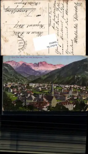 584910,Trentino Bolzano Gries Bozen Dolomiten Rosengarten