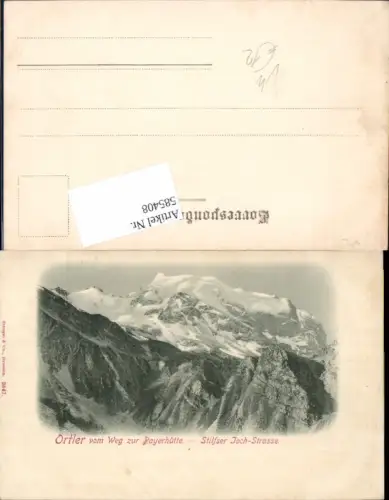 585408,Trentino Bolzano Ortler Payerhütte Sulden Trafoi Stilfersjoch Strasse