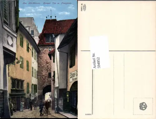 594952,Trentino Bolzano Alt Meran Merano Bozner Tor Postgasse