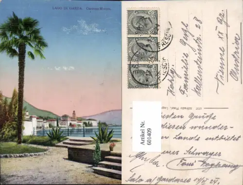601409,Trentino Lago di Garda Gardasee Gardone Riviera