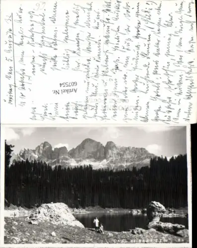 607554,Trentino Bolzano Lago di Carezza Welschnofen Karrersee