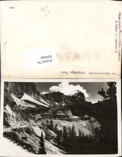 Dolomitenstraße Falzerego Pass Alleghe Livinallongo del Col di Lana Cortina pub Müller