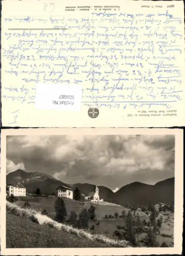 609687,Trentino Radein bei Bozen Radagno presso Bolzano Südtirol