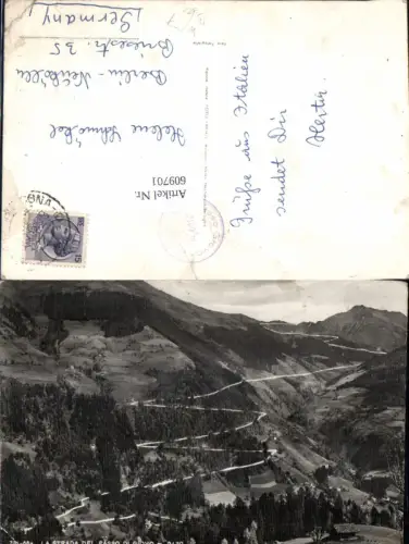 609701,Trentino Jaufenstrasse vom Passeier Bozen Passo di Giovo