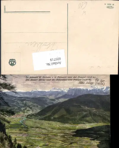 609719,Trentino Bozner Ebene Bozen Bolzano Penegal Alto Adige Südtirol