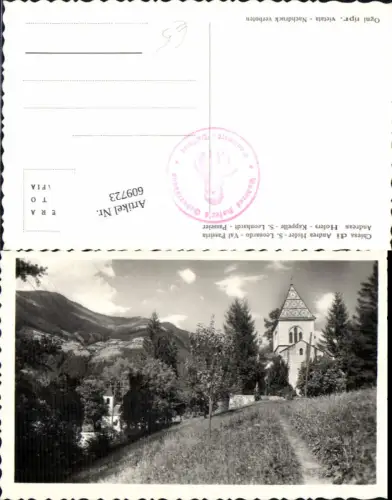 609723,Trentino Chiesa di Andreas Hofer S. Leonardo Leonhardt Passeier Meran